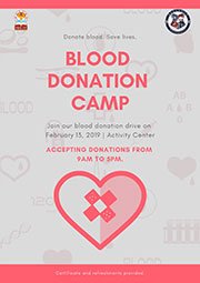 Blood Donation Camp - Wellness Event