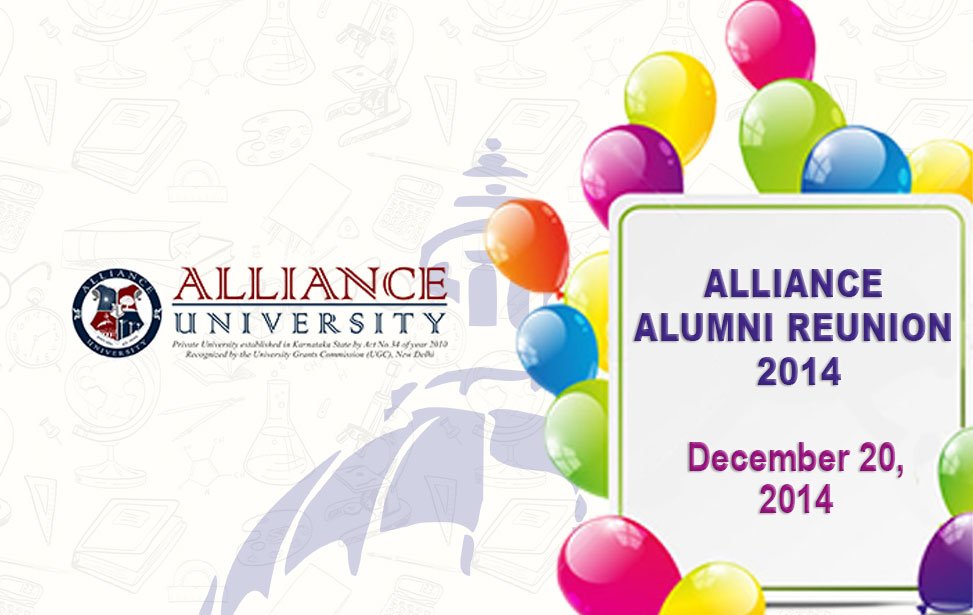 Alliance Alumni Reunion 2014, December 20, 2014
