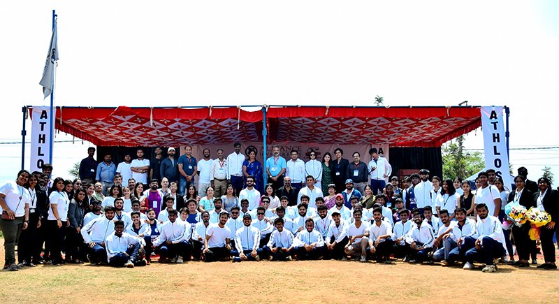 Alliance University hosts ATHLOS-2022,  A four-day Inter-University Sports Meet