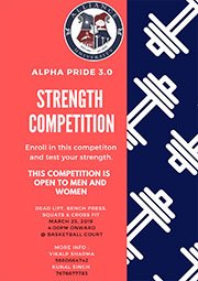 Alpha Pride 3.0 - Strength Competition