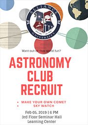 Astro Club Recruitment