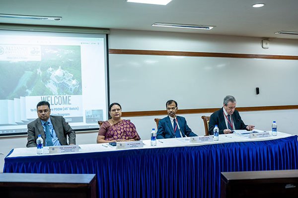 Orientation for the 45th Batch of the coveted EPGDM of Alliance School of Business