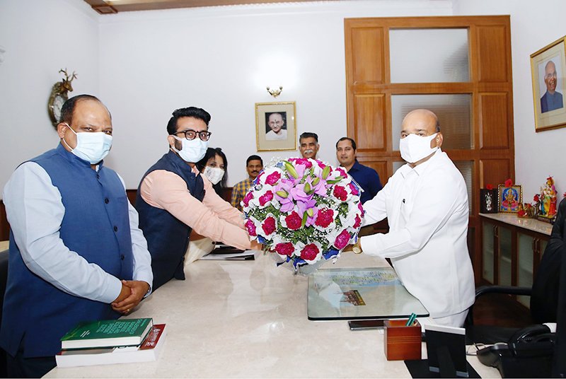 Meeting of Alliance University Members with Honourable Governor of Karnataka