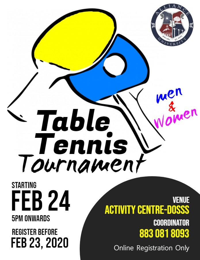 Table Tennis Tournament