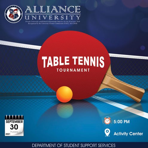 Table Tennis Tournament - Sep 2021