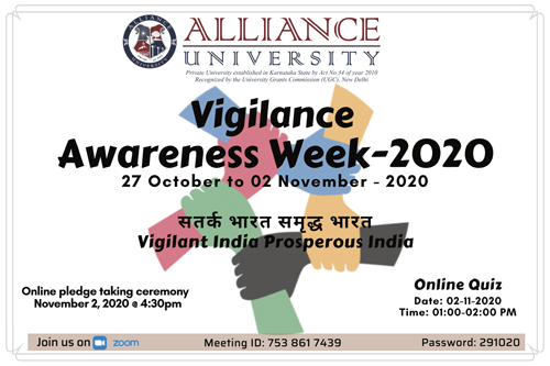 Vigilance Awareness Week-2020