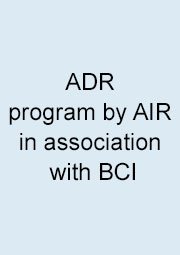 ADR program by AIR in association with BCI