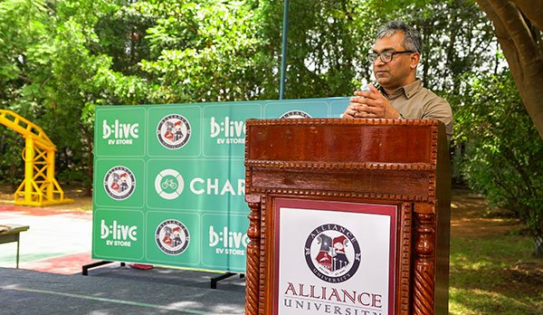 Alliance University Launches Green Campus Program in Collaboration with B:Live and Chartered Bike