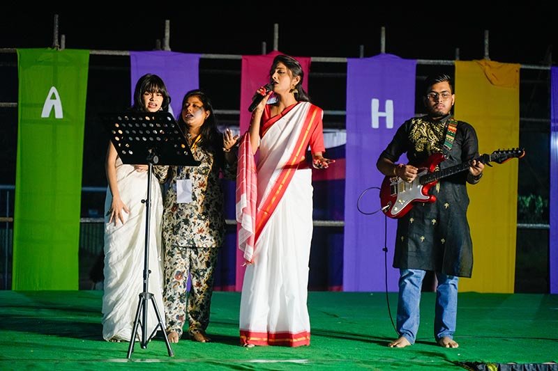 Alliance University Shines in a Colourful Navratri Celebration