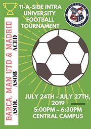 Intra-University Football Tournament