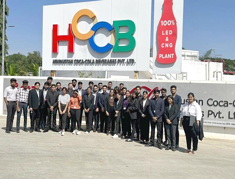 Alliance University Students Gain In-Depth Insight into Beverage Manufacturing at Hindustan Coca-Cola Beverages Pvt. Ltd.
