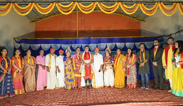 Grand Kannada Rajyotsava Celebrations by Faculty, Staff and Students of Alliance University