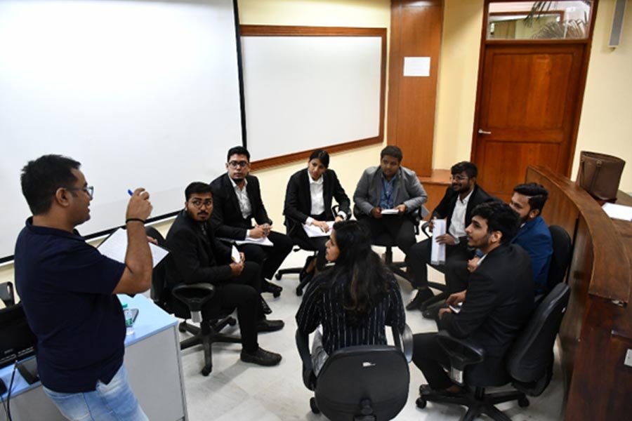 Mock GDPI session for MBA batch of January 2022—24