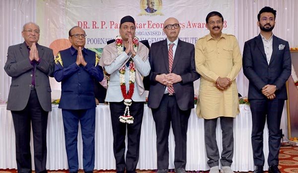 Alliance University Pro-Chancellor Invited to the Prestigious Dr. R.P. Parnerkar Economics Awards 2023