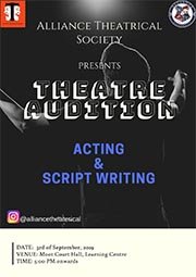 Alliance Theatrical Society Auditions