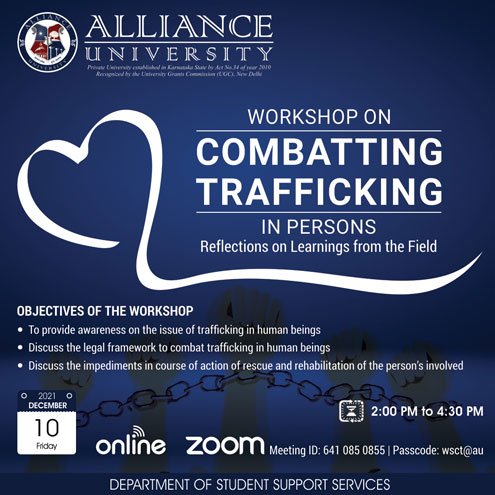 Workshop on Combatting Trafficking in Persons: Reflections on Learnings from the Field